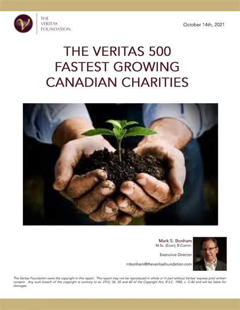 fastest growing charities|Research Report, October 2021 – The Veritas 500 Fastest .